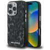 Etui Karl Lagerfeld IML Leopard Pattern  MagSafe do iPhone 16 Pro czarny